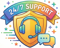 24/7 support