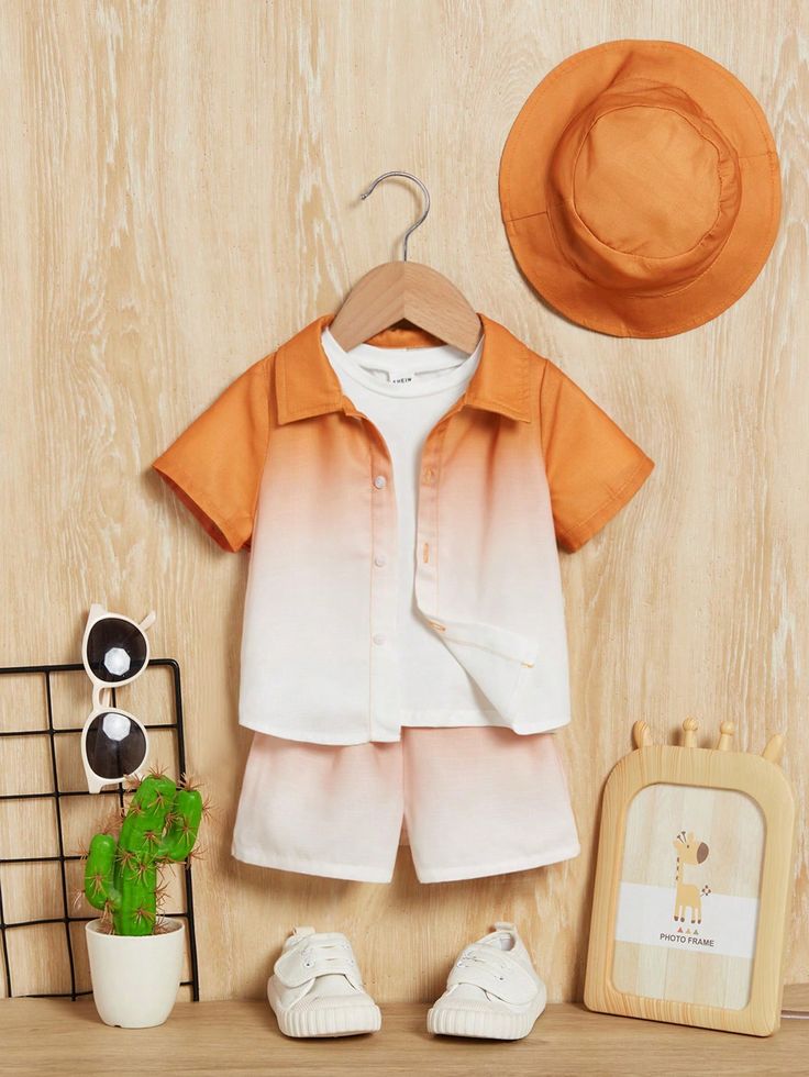 Modern Kids Fashion Set | Stylish Shirt & Shorts ✨