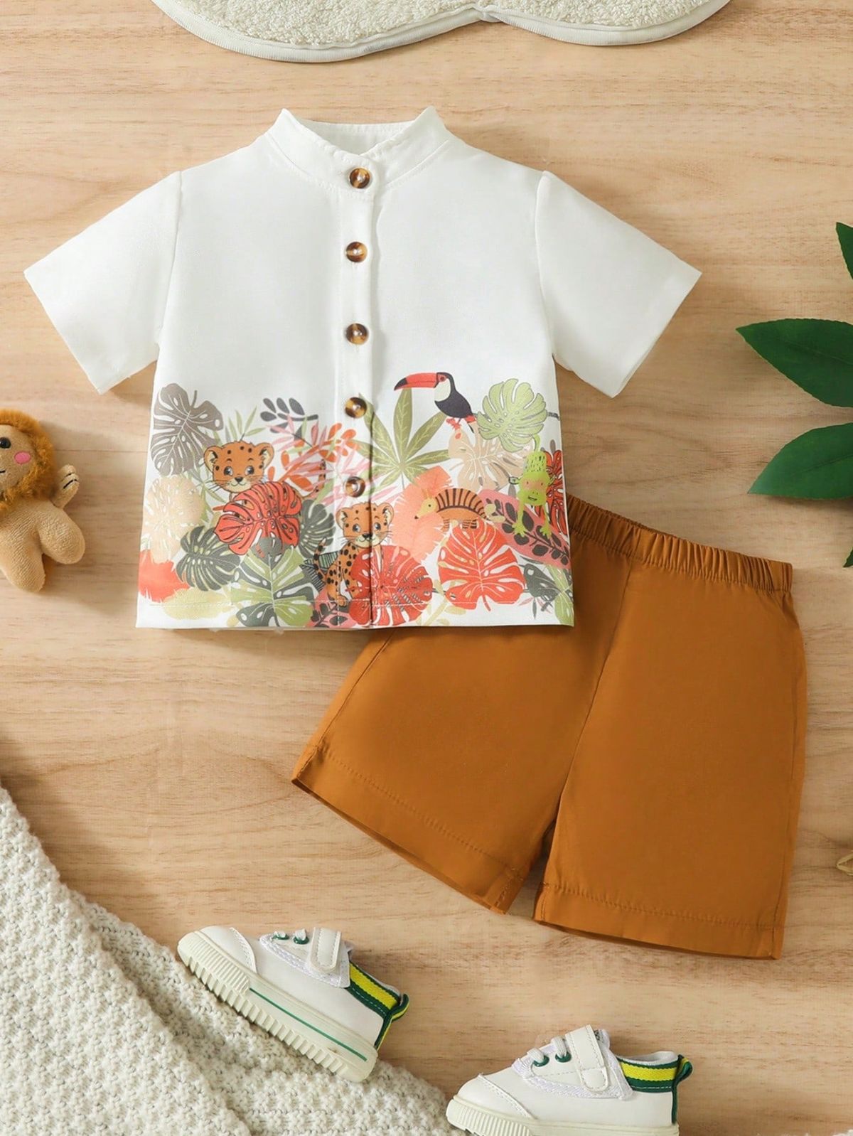 Safari Friends Boys Co-ord Set