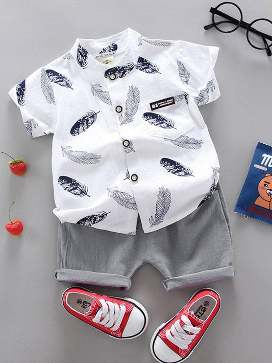 Latest Kids Fashion Set | Shirt & Shorts Combo 🔥