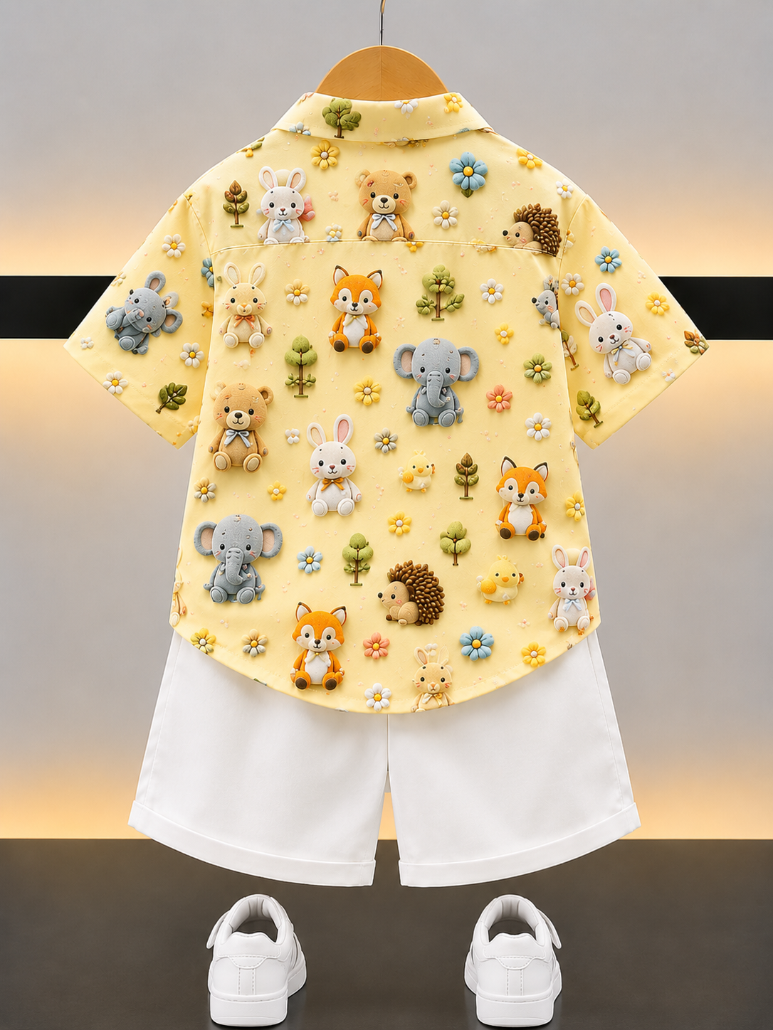 Cute Safari Boys Summer Outfit