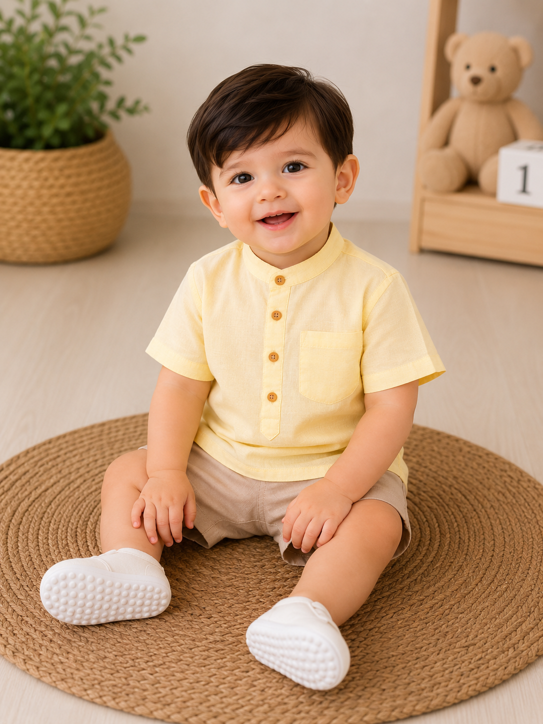 All-Day Comfort Kids Shirt | Soft Fabric 🌿