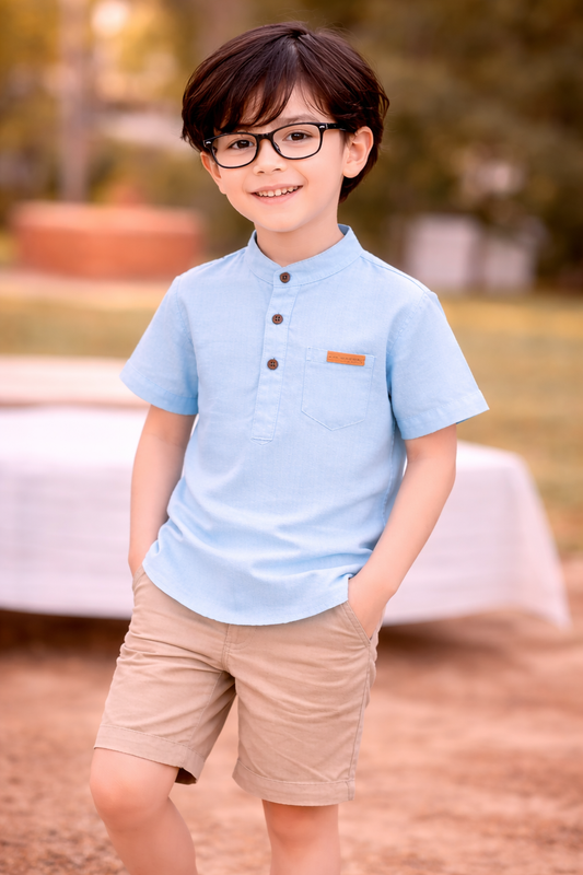 Casual Kids Shirt | Smart Fit 👕