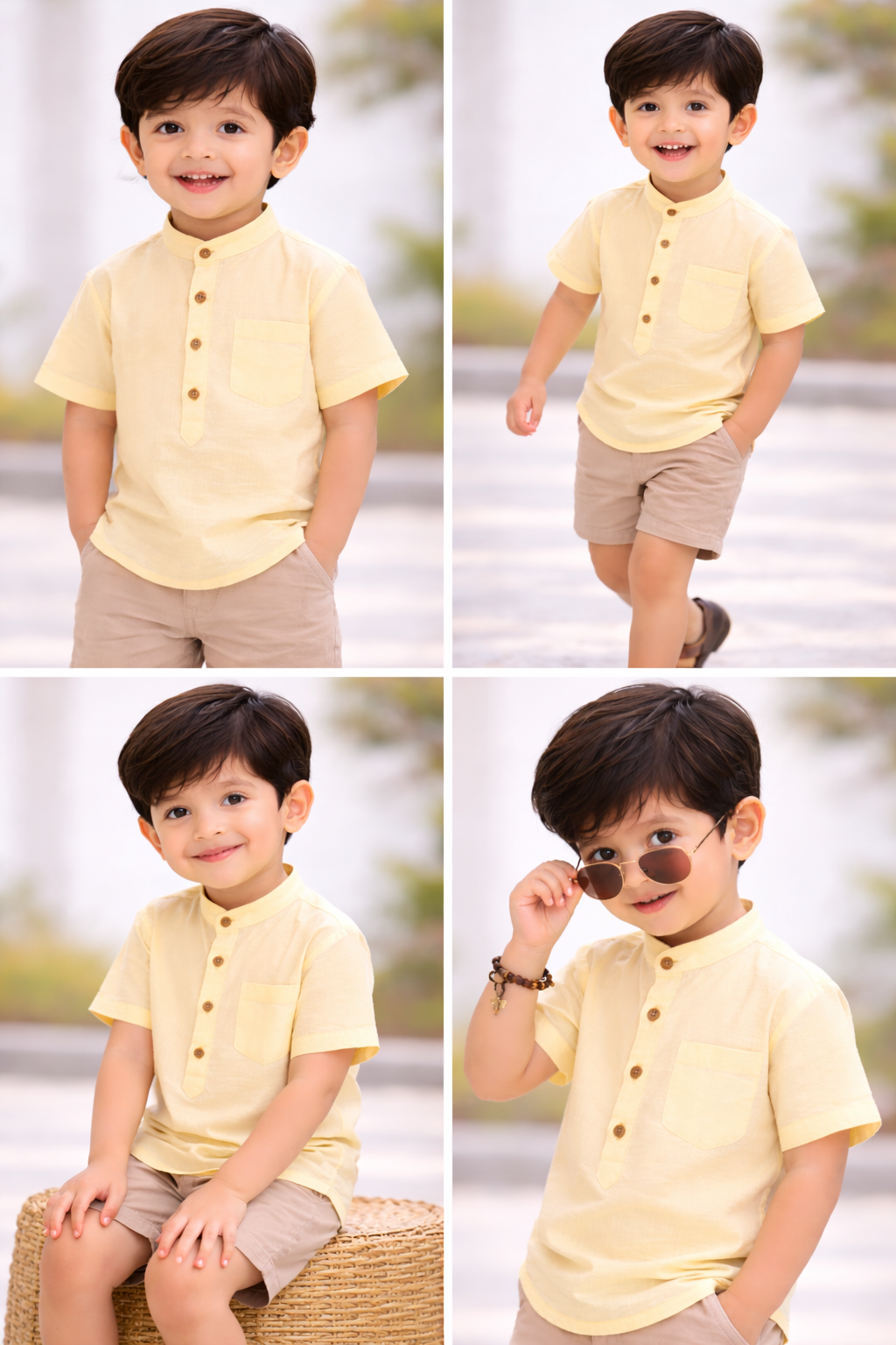 All-Day Comfort Kids Shirt | Soft Fabric 🌿