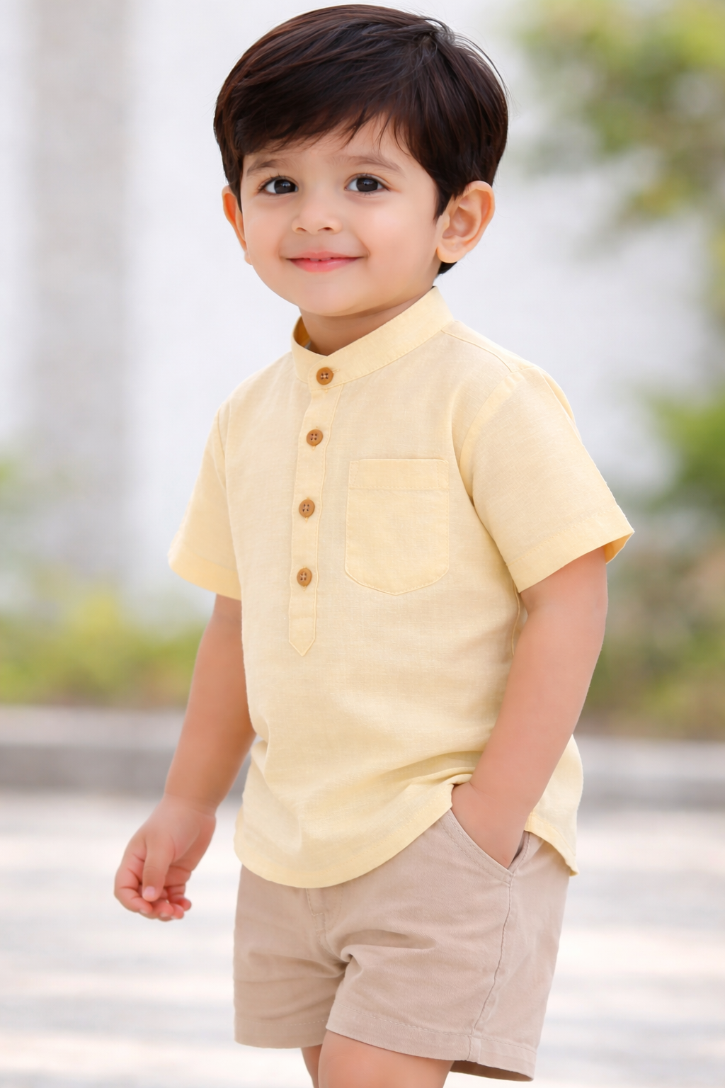 All-Day Comfort Kids Shirt | Soft Fabric 🌿