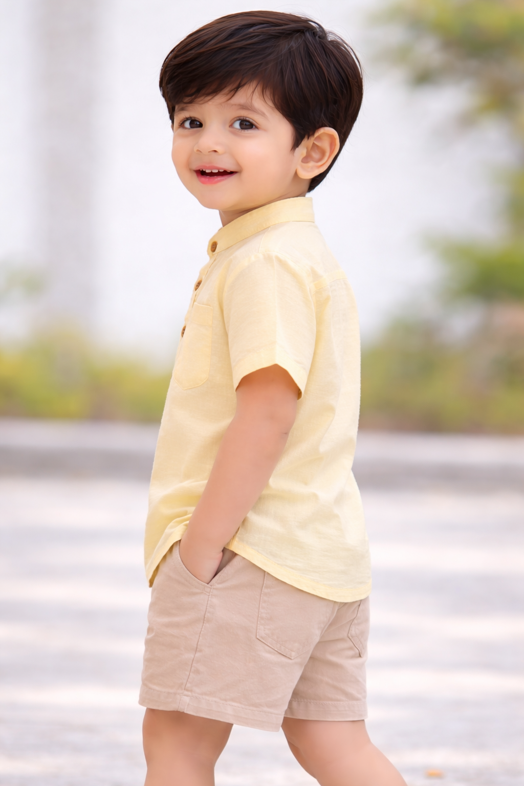 All-Day Comfort Kids Shirt | Soft Fabric 🌿