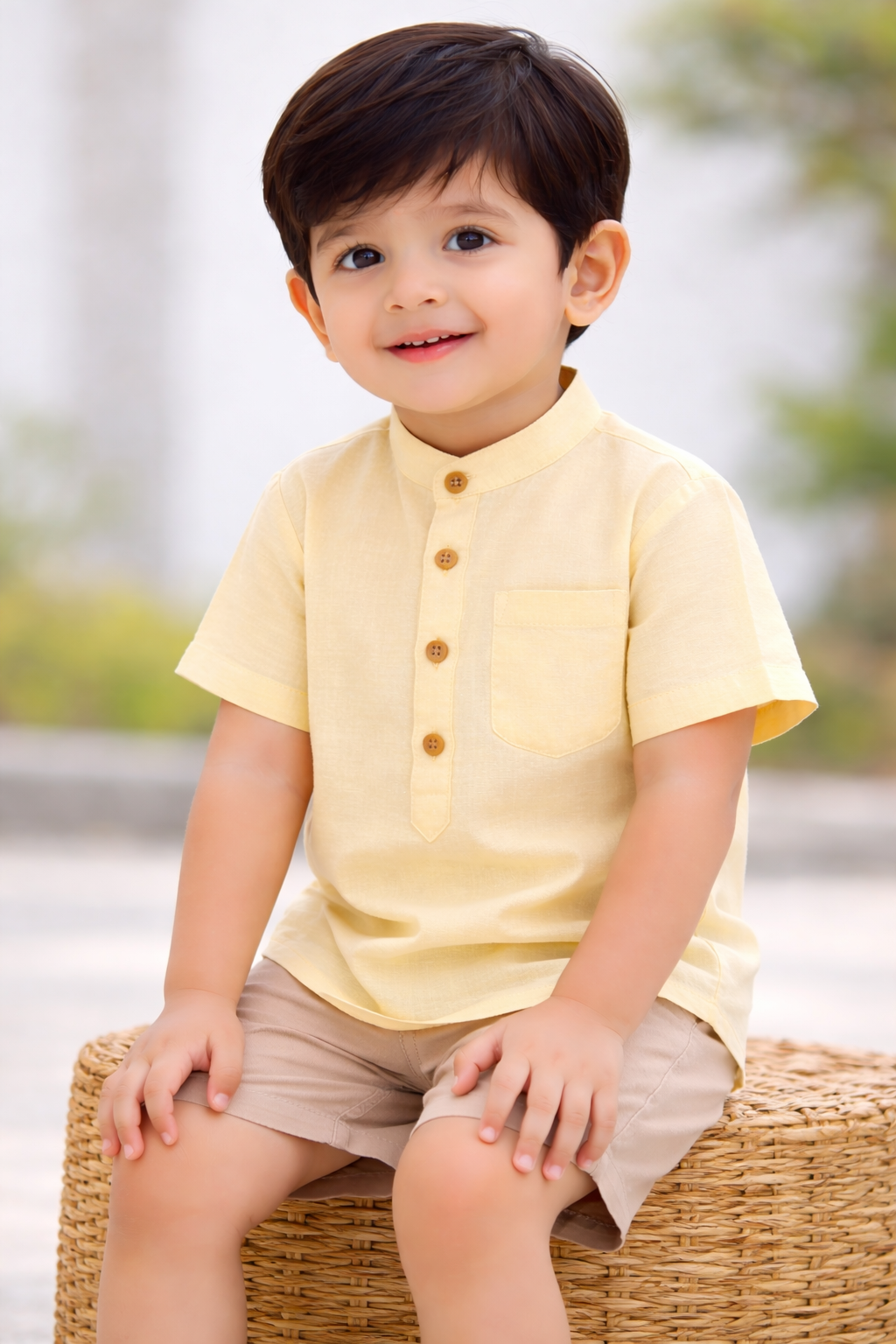 All-Day Comfort Kids Shirt | Soft Fabric 🌿