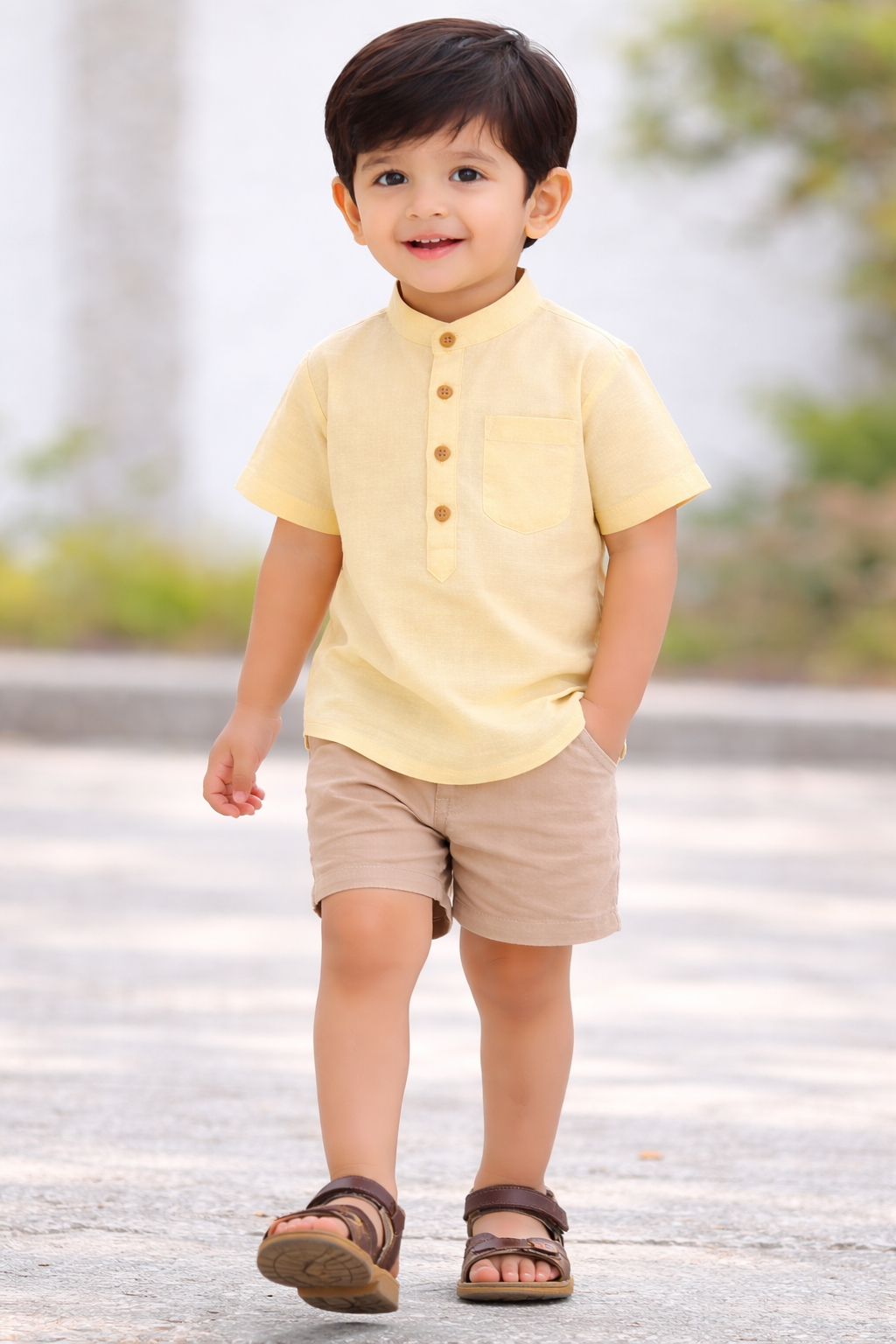All-Day Comfort Kids Shirt | Soft Fabric 🌿